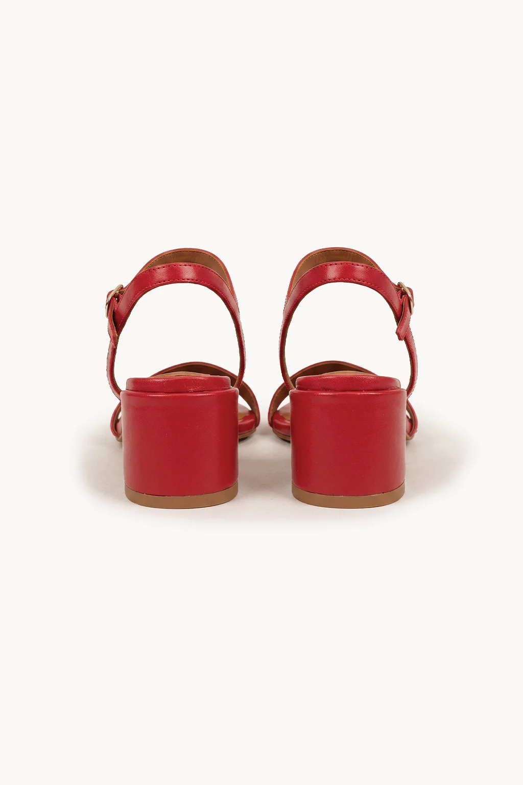 Valeria Sol Sandal, Red — 05 back