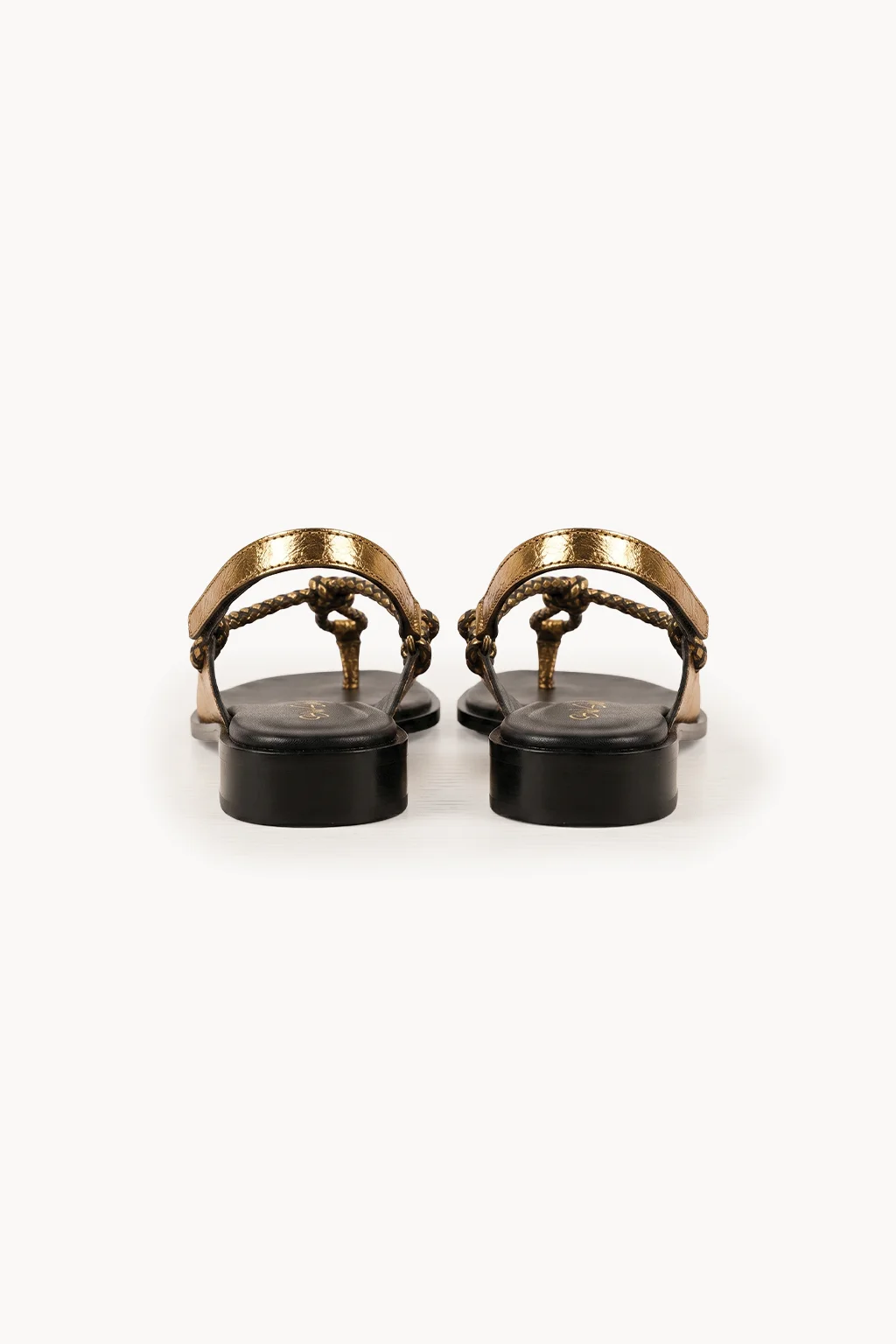 Venezia Catena Sandal, Gold — 05 back