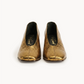 Aurelia Oro Block Heel