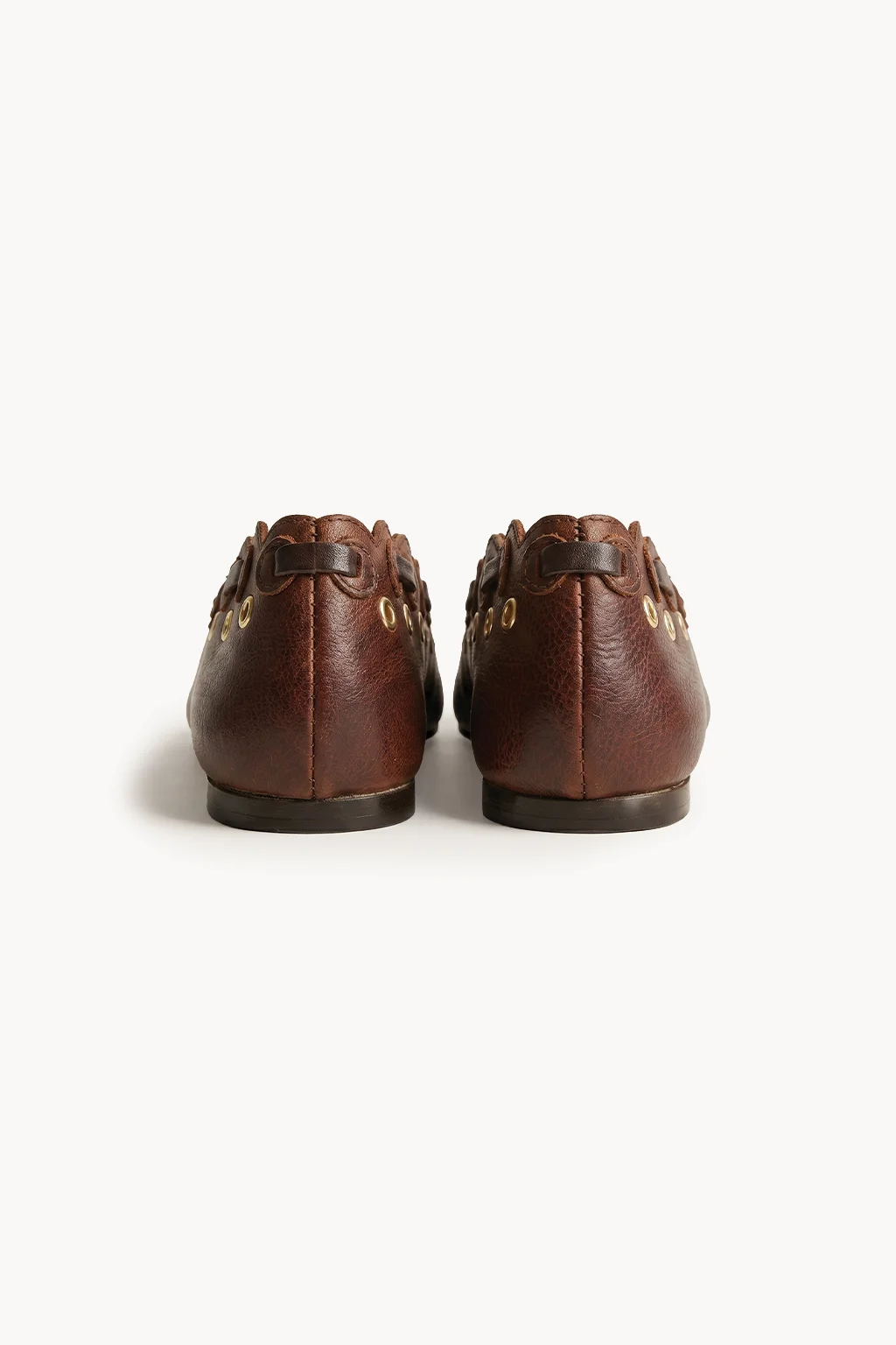 Lusso Fiore Ballerina, Brown — 05 back