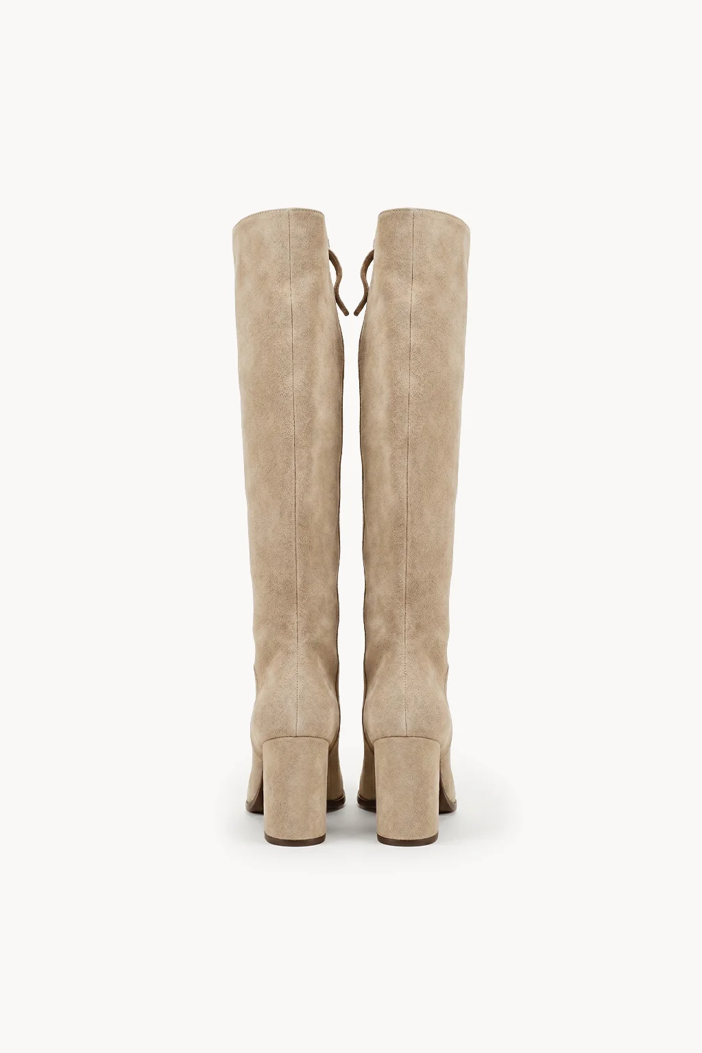 Venezia Avorio Tall Boot, Beige — 05 back