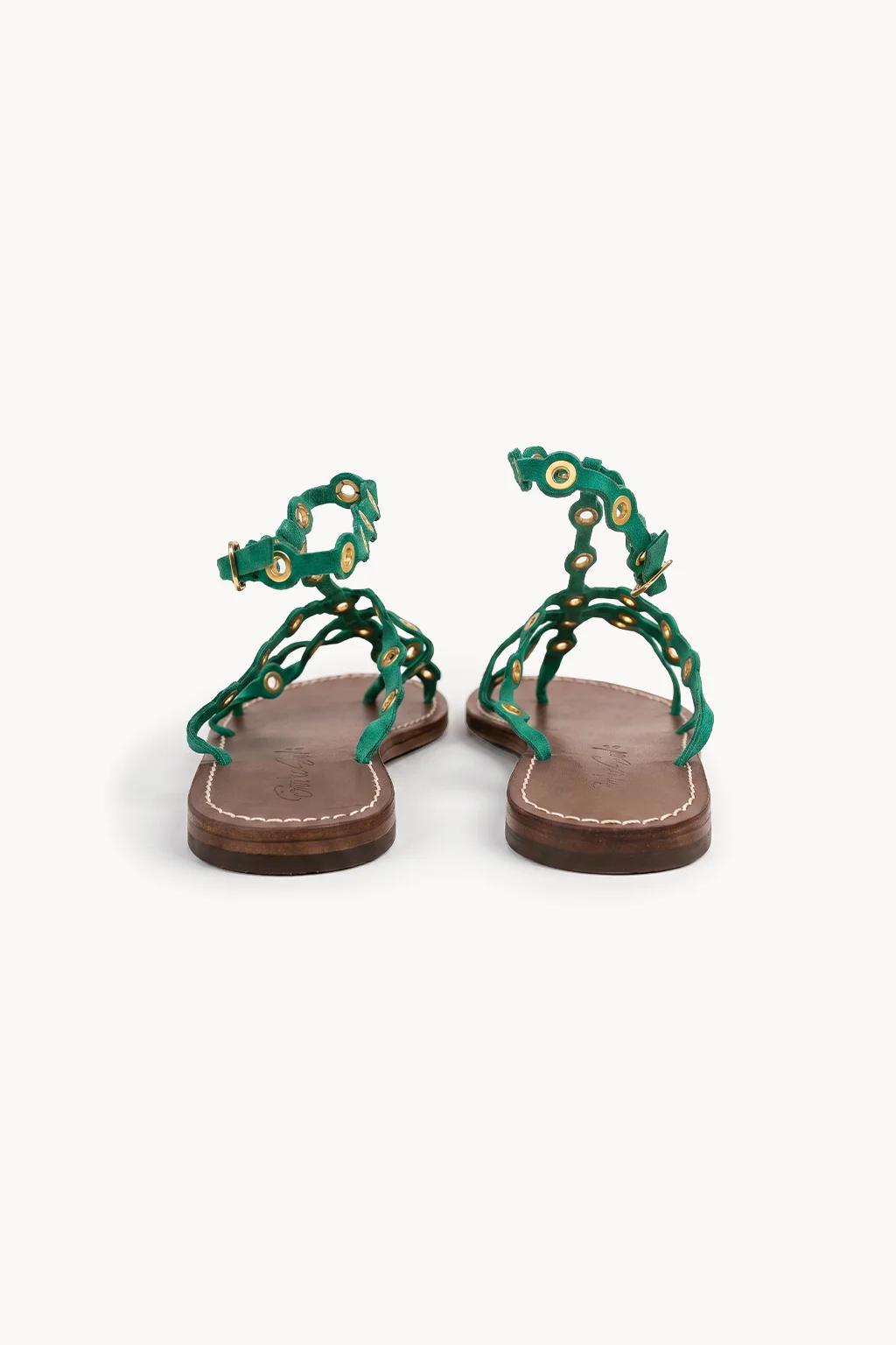 Esmeralda del Mar Strap, Green — 05 back