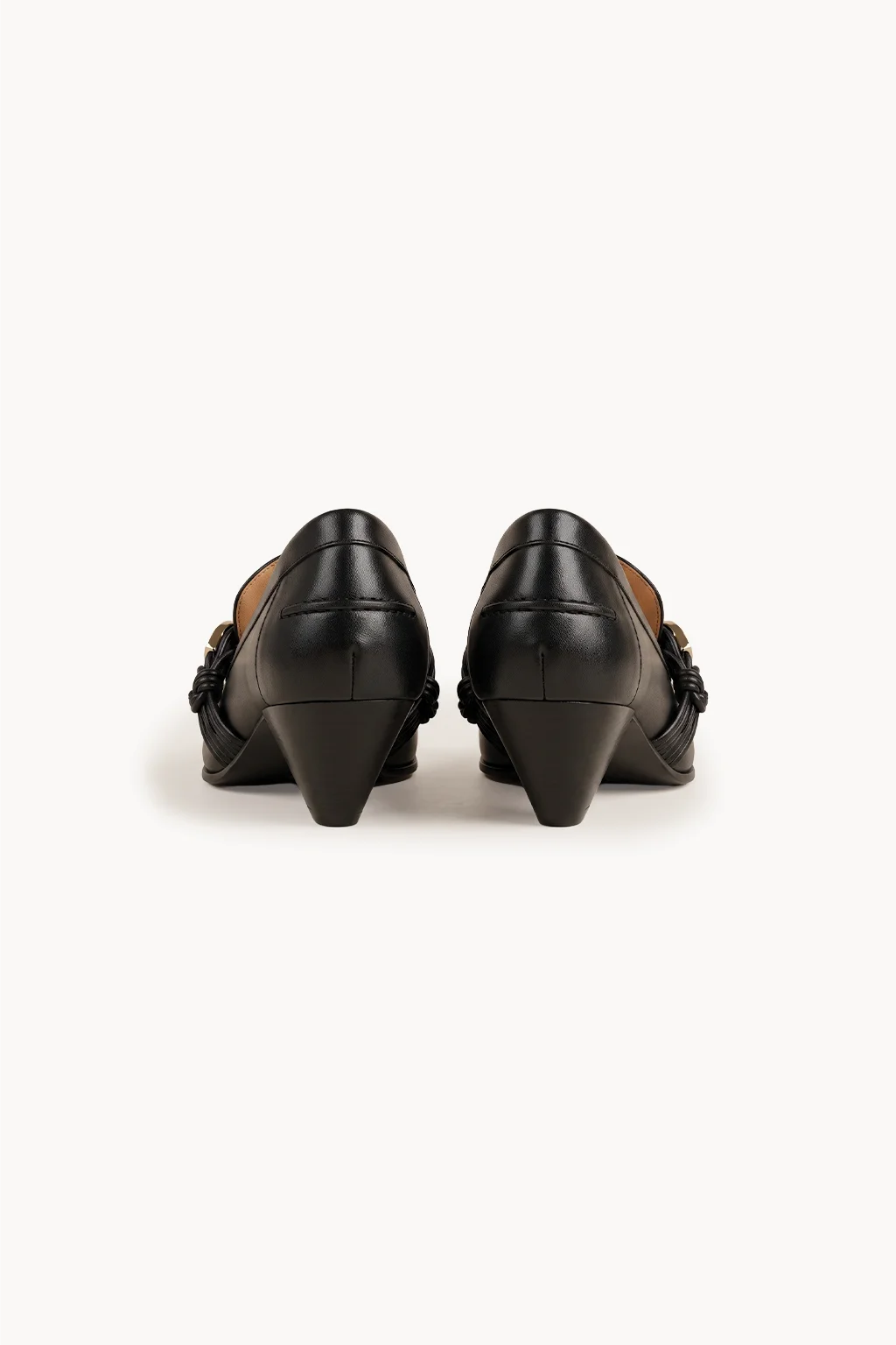 Valencia Hebilla Loafer, Black — 05 back