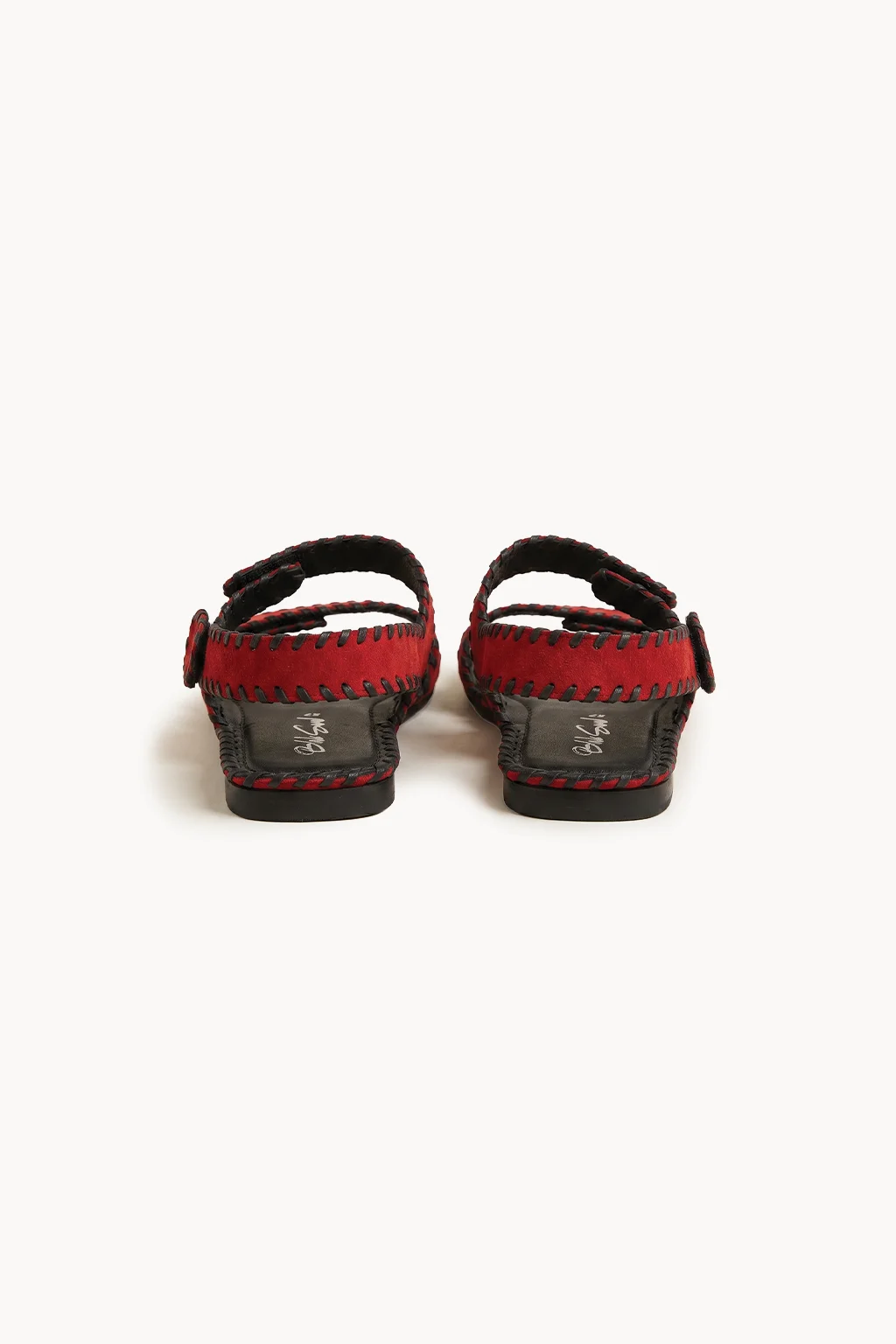 Rosso Imperiale Sandalo, Red & Black — 05 back