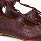 Granada lace-up flat