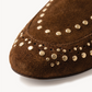 Granada Studded Loafer – Mocha, close-up