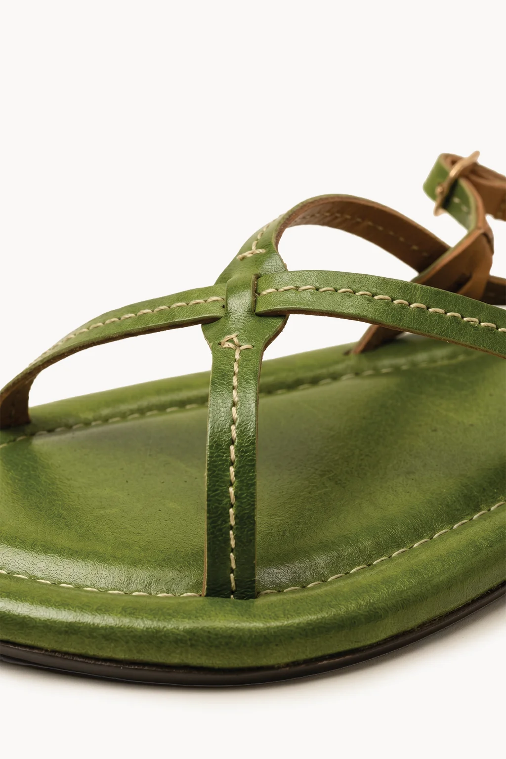Esmeralda de Ibiza Sandal, Green — 02 close-up