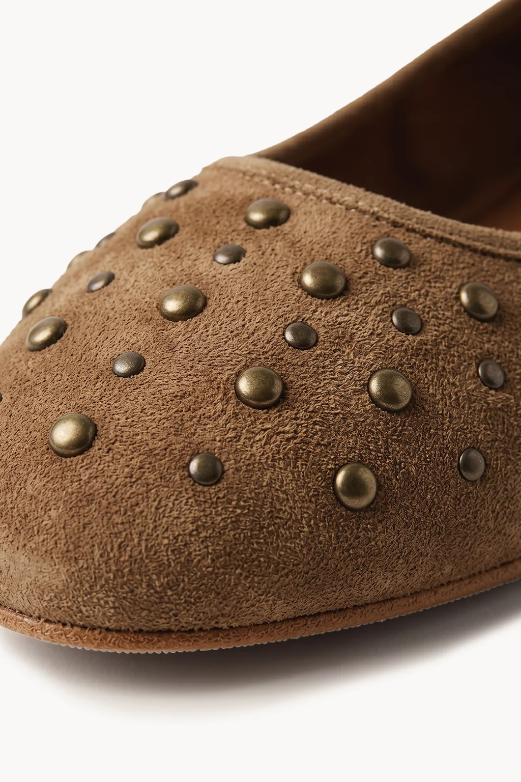 Marfil Trenzado Ballerina, Cognac — 02 close-up