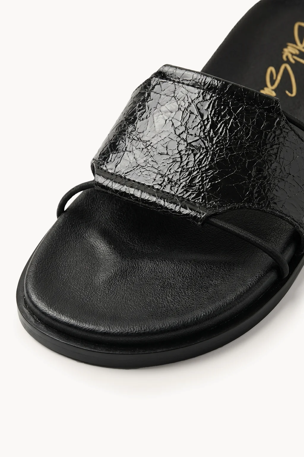 Luce Rossa Slide, Dark Brown — 02 close-up