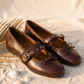 Córdoba Mary Jane Ballerina – Dark Brown