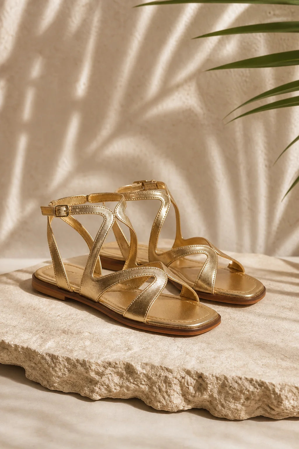 Alma Nomada Flat Strap, Gold — 08 styled