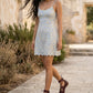 Granada lace-up flat