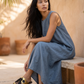Oro e Ombra Slipon – Gold, on model