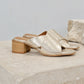 Milano Velluto Cross Sandal