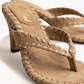 Arena Dorada Heel Sandal