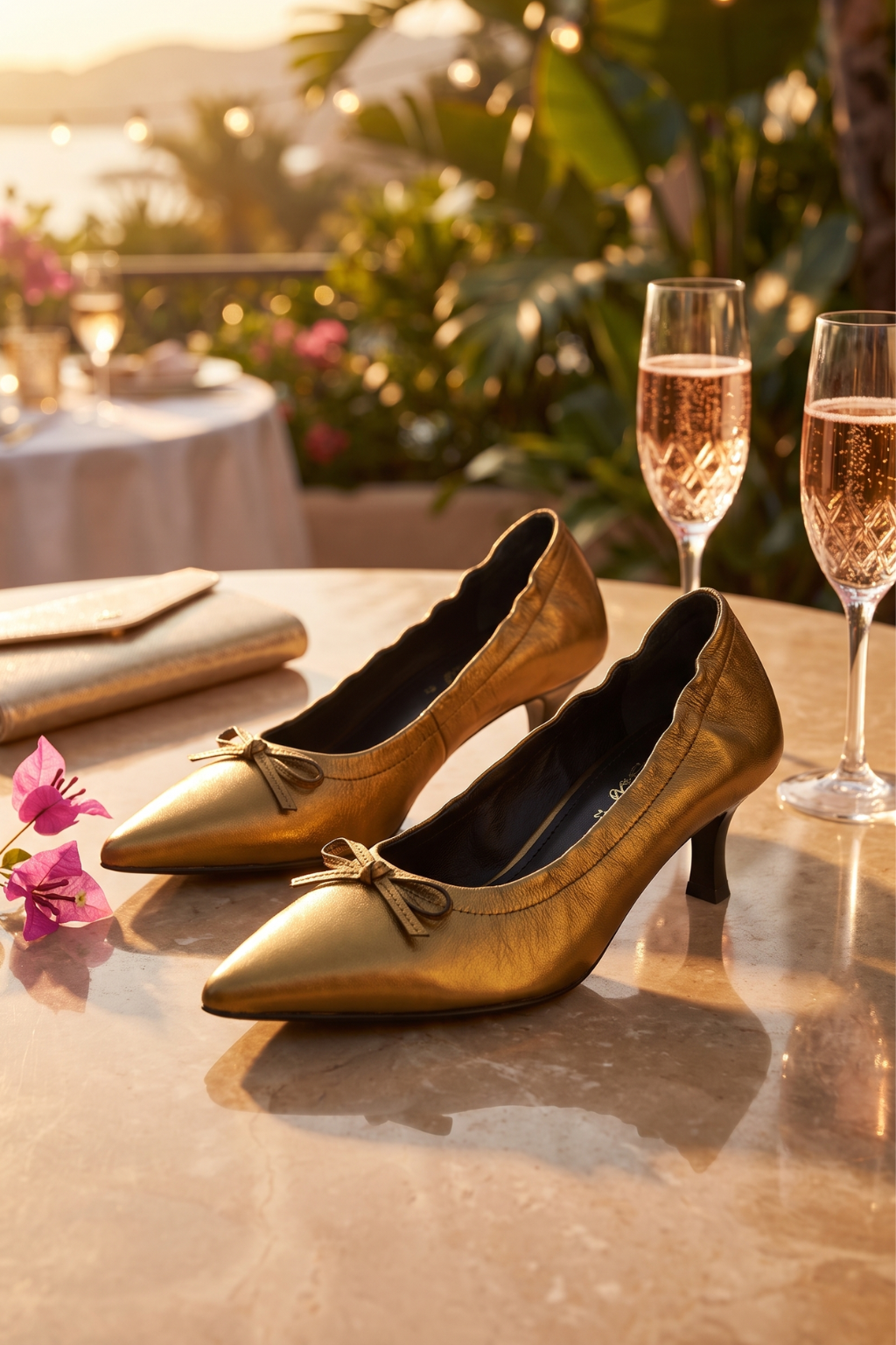 Dorada Pointed Pump Heel