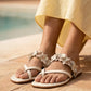 Fiore di Perla Flat Sandal