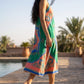 Arena Dorada Heel Sandal