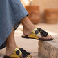 Oro e Ombra Slipon – Gold, on model