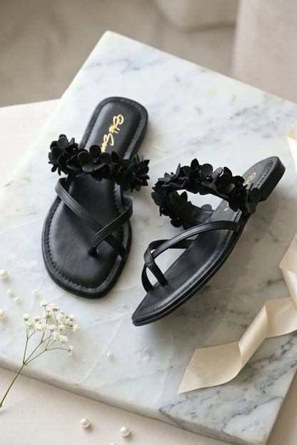 Fiore di Perla Flat Sandal