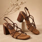 Luna Venezia Block Heel