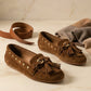 Mocassino Intrecciato Aureo