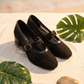 Bellissima Mary Jane Heel – Black