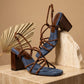 Luna Venezia Block Heel
