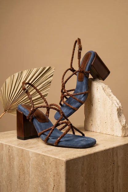 Luna Venezia Block Heel