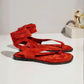 Lumeve – Minimal Wrap Thong Sandals
