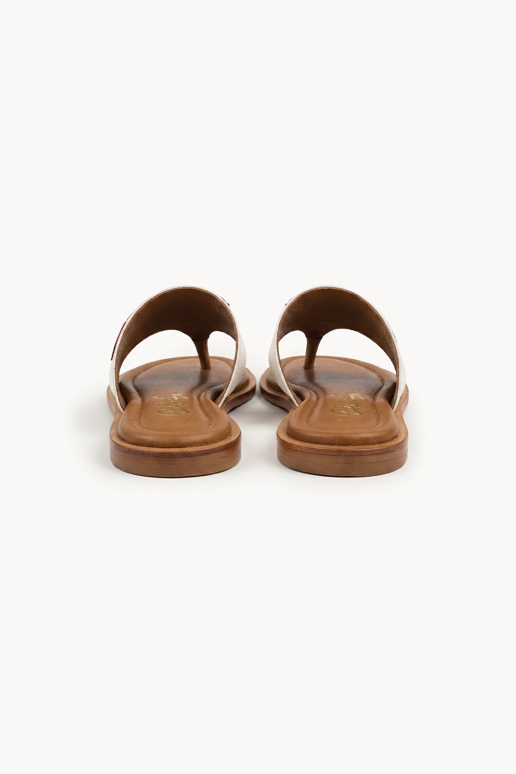 Amalfi Petalo Vintage Sandal, Ivory Rose Mix — 05 back