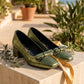 women bow pumps
