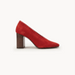 Aurelia Oro Block Heel
