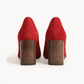 Aurelia Oro Block Heel