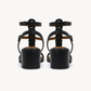 Amaranta Cage Sandal – Black, back