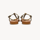 Azahara T-Strap Sandal – Bronze, back