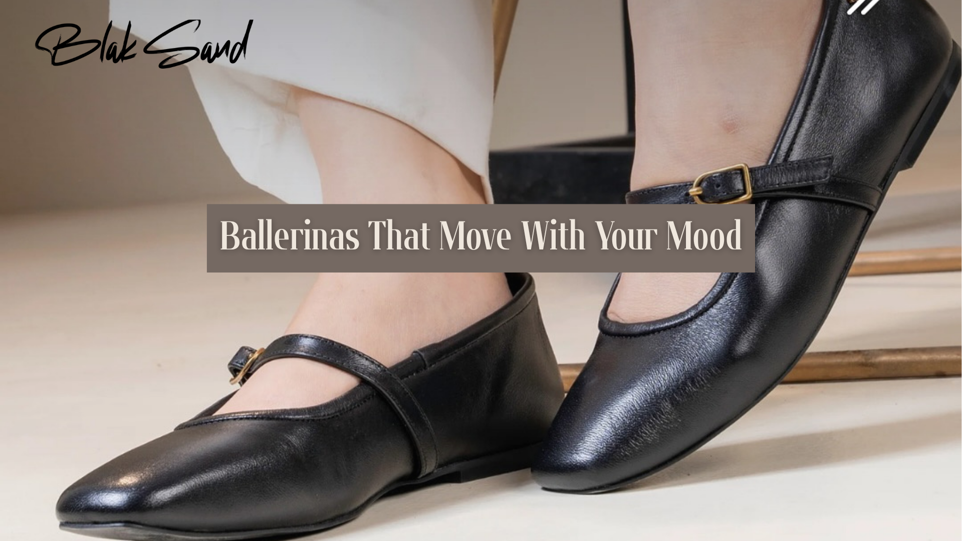 Blak Sand Ballerinas