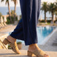 Milano Velluto Cross Sandal
