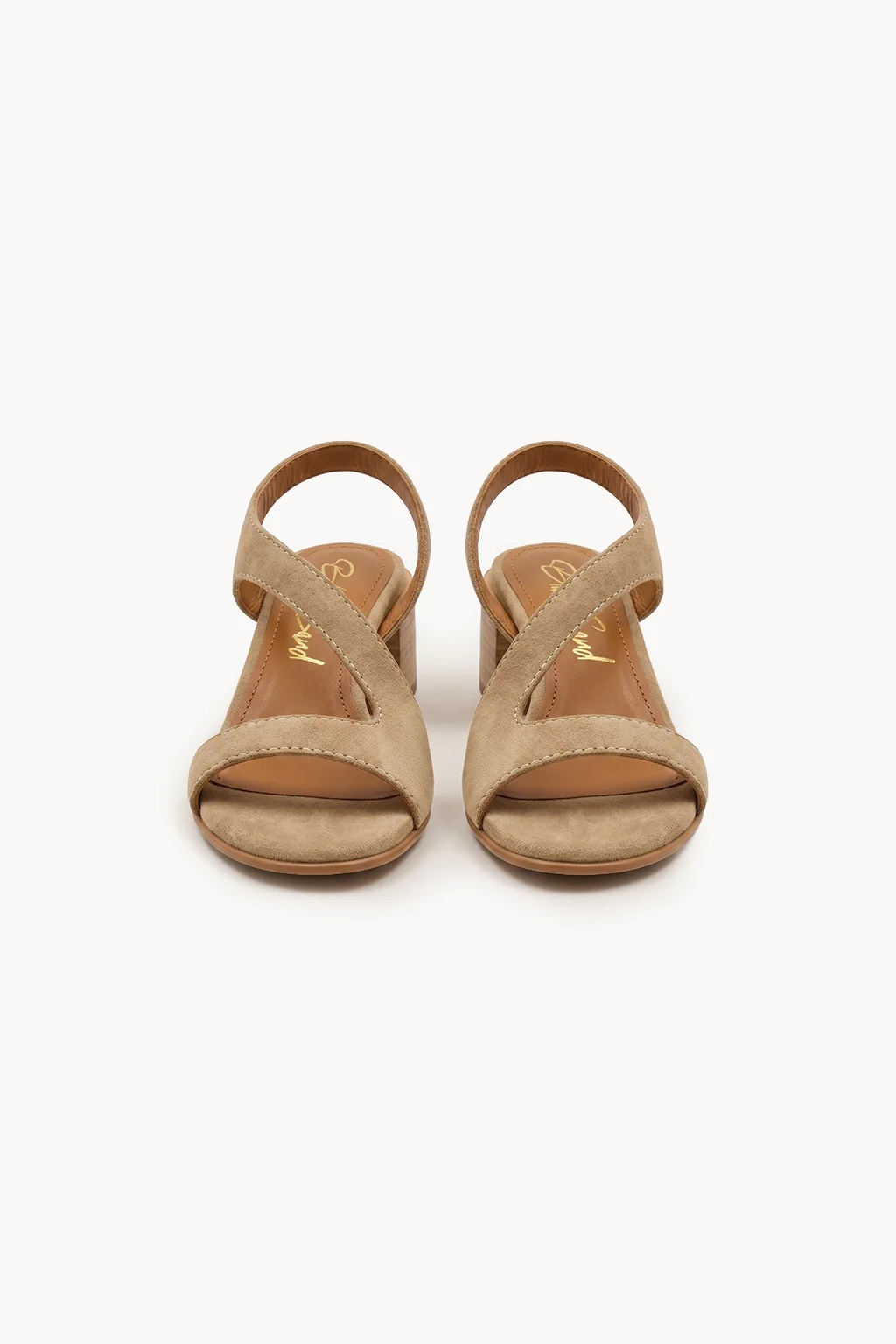 Aurelia Oro Heel, Beige — 01 pair