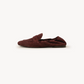 Slip-on casual moccasins with cushioned footbed