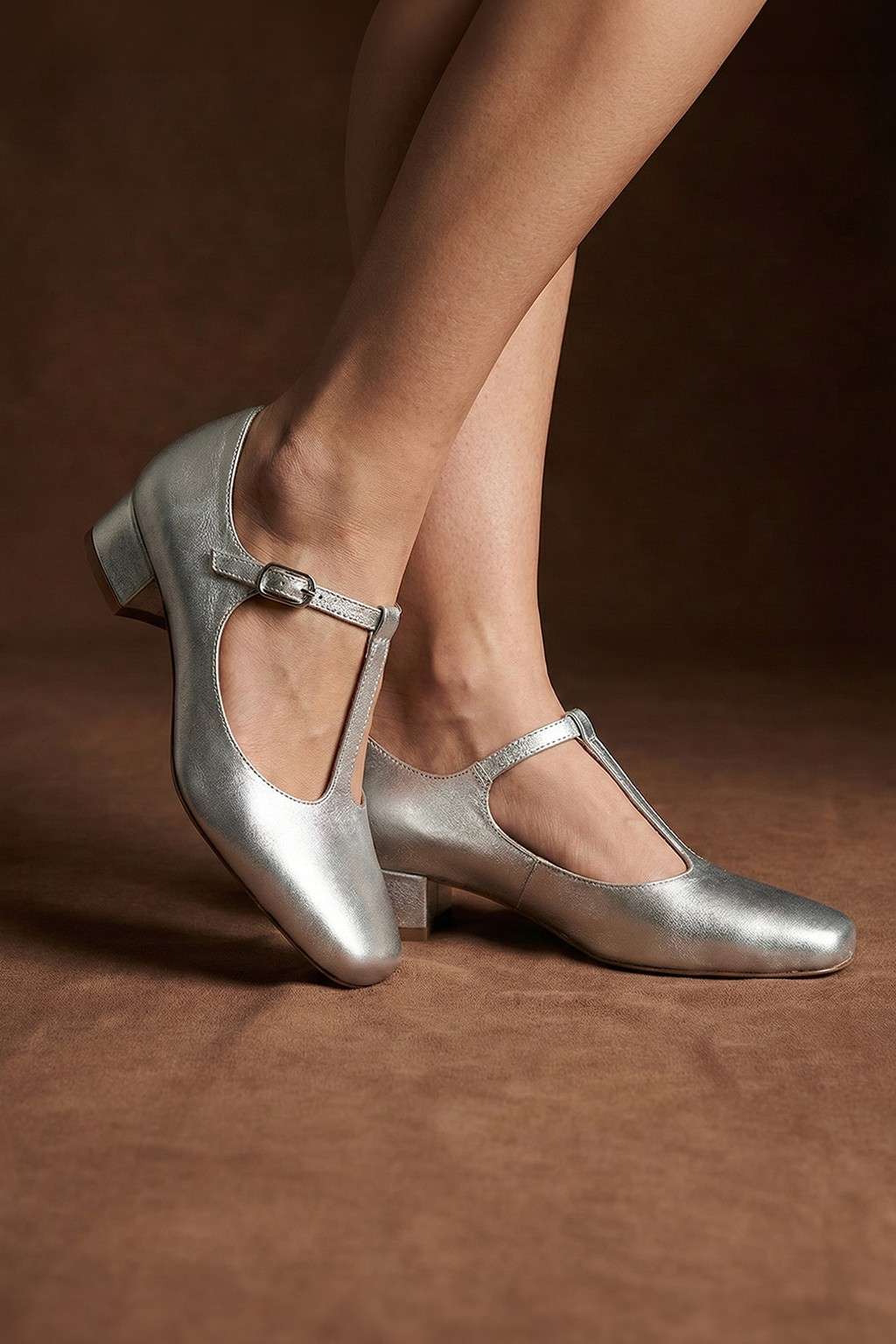 Cintra Mary Jane, Silver — 06 on the foot