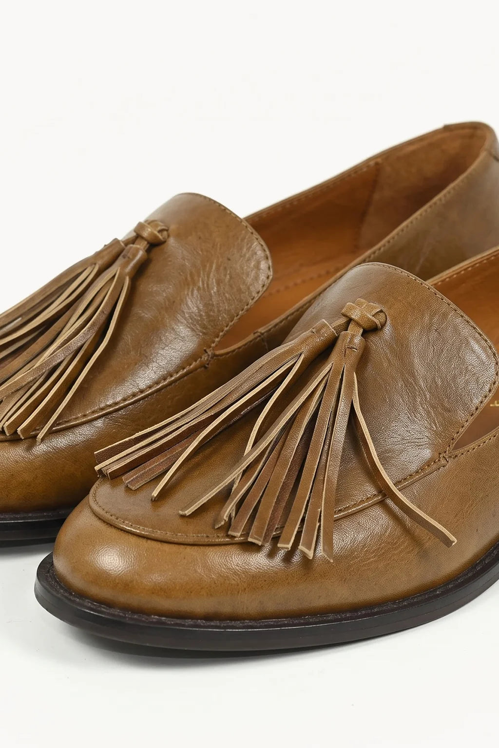 Brillo Real Loafer, Brown — 02 close-up