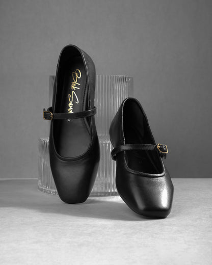 Elan – Square Toe Ballerina