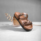 Brown sandal 