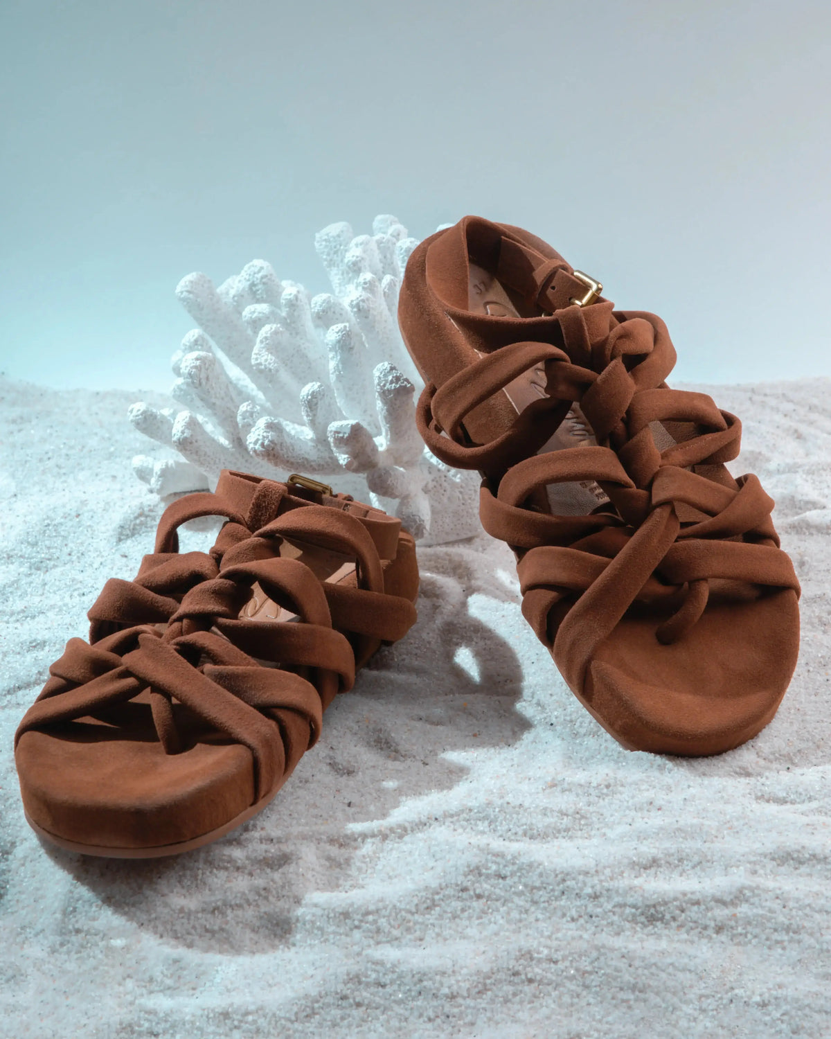 Ephyra Sandal, Brown — 01 styled