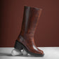 Brume – Square Toe Brush Effect Boots