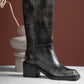Grave – Square Toe Aged Effect Boots