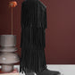 three layer fringe boots
