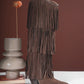 NoirCascasde – Three Layer Fringe Boots