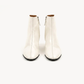 Ébano Élite Ankle Boot – Ivory, front